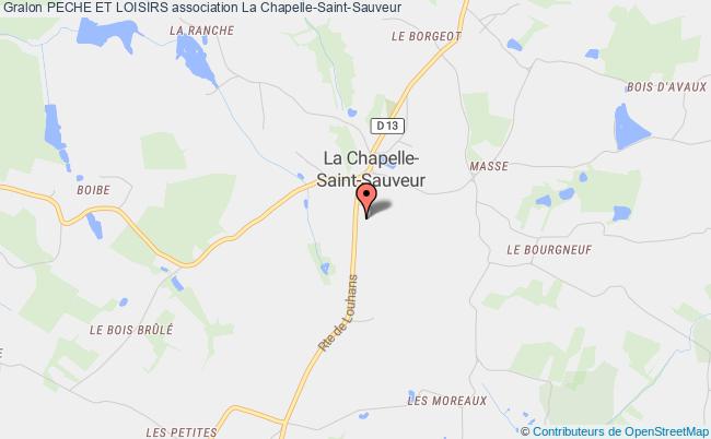 plan association Peche Et Loisirs La    Chapelle-Saint-Sauveur