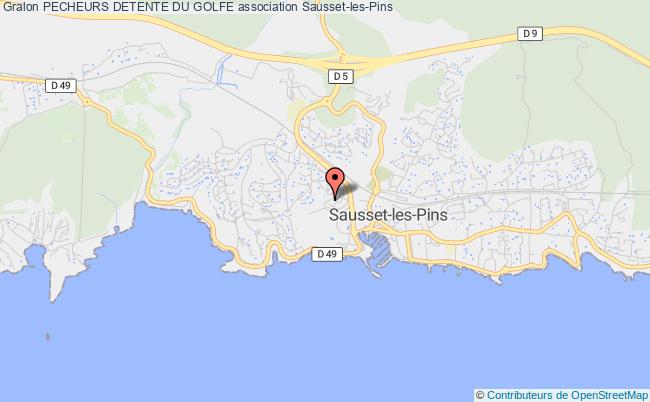 plan association Pecheurs Detente Du Golfe Sausset-les-Pins