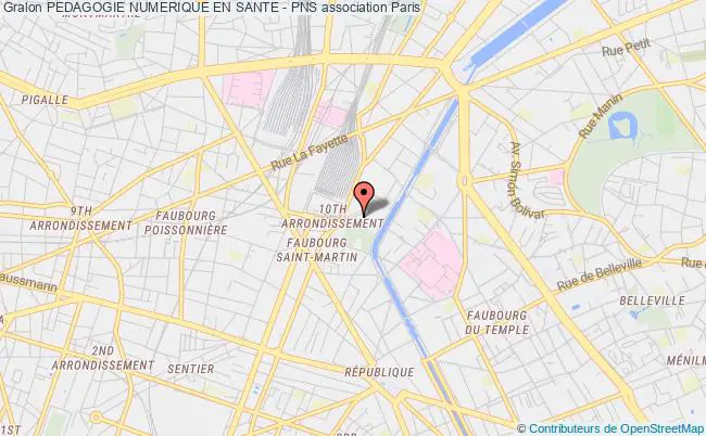 plan association Pedagogie Numerique En Sante - Pns PARIS