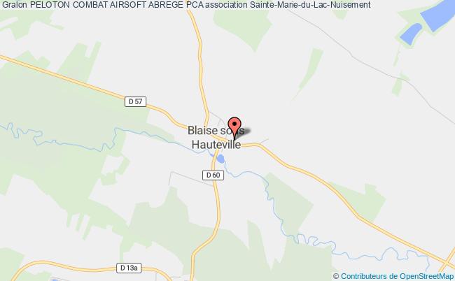 plan association Peloton Combat Airsoft Abrege Pca Sainte-Marie-du-Lac-Nuisement