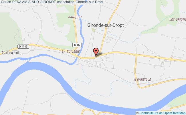plan association Pena Amis Sud Gironde Gironde-sur-Dropt