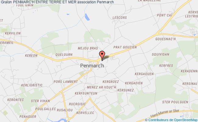 plan association Penmarc'h Entre Terre Et Mer Penmarch