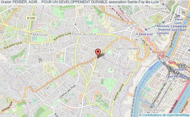 plan association Penser, Agir... Pour Un DÉveloppement Durable Sainte-Foy-lès-Lyon