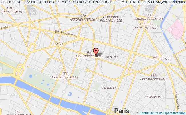 plan association Perf - Association Pour La Promotion De L?epargne Et La Retraite Des FranÇais Paris