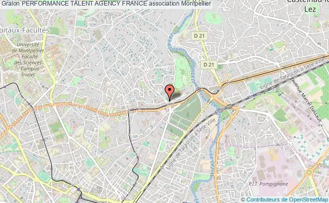 plan association Performance Talent Agency France Montpellier