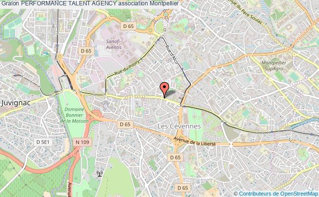 plan association Performance Talent Agency Montpellier