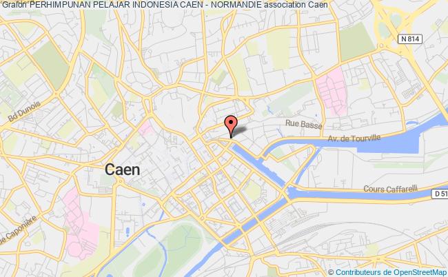 plan association Perhimpunan Pelajar Indonesia Caen - Normandie Caen