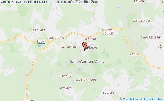 plan association PÉrigord Pierres SÈches Saint-André-d'Allas