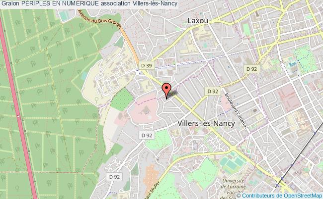 plan association PÉriples En NumÉrique Villers-lès-Nancy