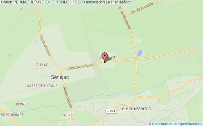 plan association Permaculture En Gironde - Peg33 Pian-Médoc