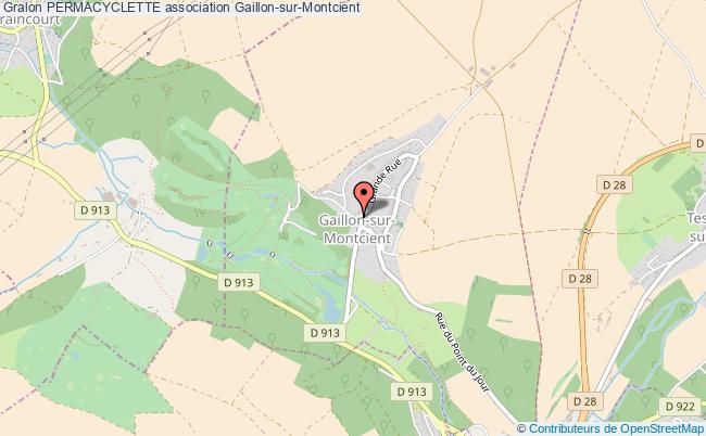 plan association Permacyclette Gaillon-sur-Montcient