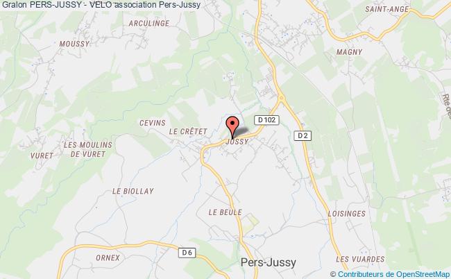 plan association Pers-jussy - Velo Pers-Jussy