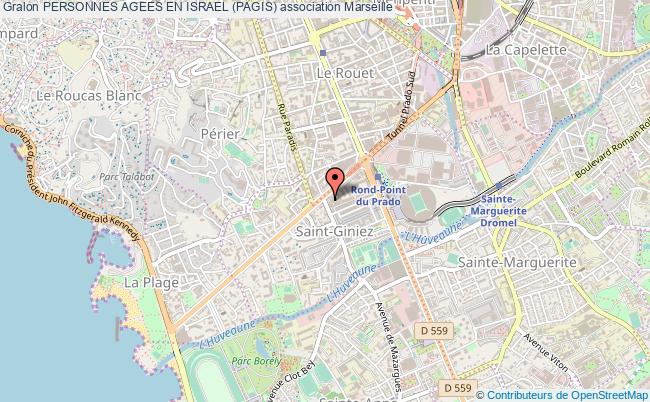 plan association Personnes Agees En Israel (pagis) Marseille