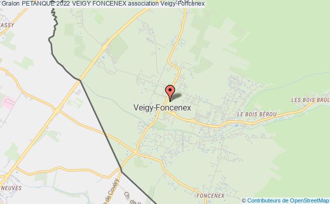 plan association Petanque 2022 Veigy Foncenex Veigy-Foncenex