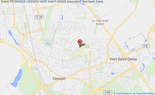 plan association Petanque Cesson Vert-saint-denis Vert-Saint-Denis