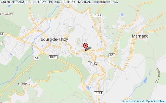 PETANQUE CLUB THIZY - BOURG DE THIZY - MARNAND