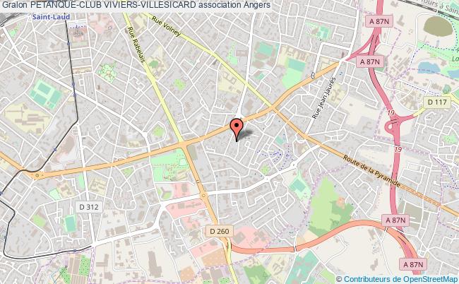 plan association Petanque-club Viviers-villesicard Angers