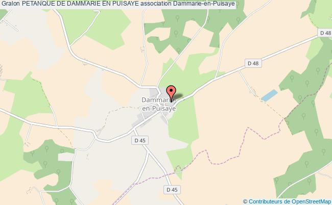 plan association Petanque De Dammarie En Puisaye Dammarie-en-Puisaye