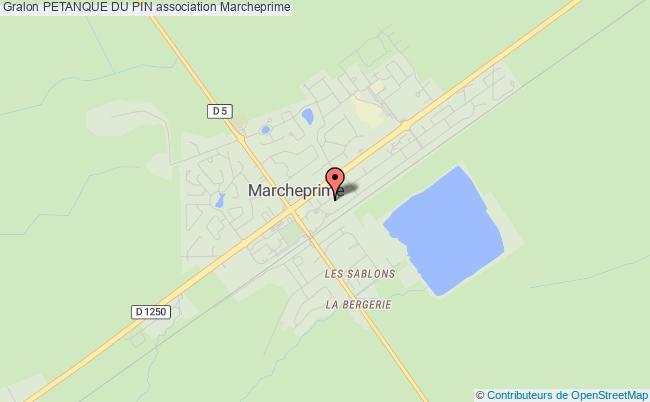 plan association Petanque Du Pin Marcheprime