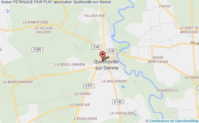 plan association Petanque Fair Play Quettreville-sur-Sienne