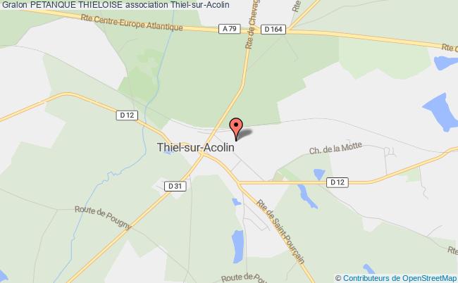 plan association Petanque Thieloise Thiel-sur-Acolin