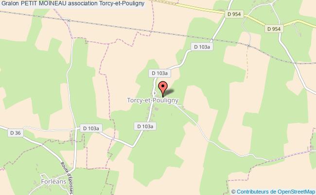 plan association Petit Moineau Torcy-et-Pouligny