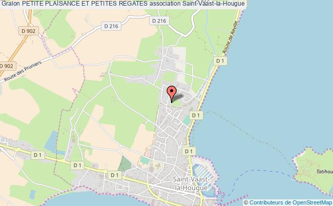 plan association Petite Plaisance Et Petites Regates Saint-Vaast-la-Hougue