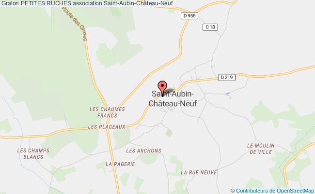 plan association Petites Ruches Saint-Aubin-Château-Neuf