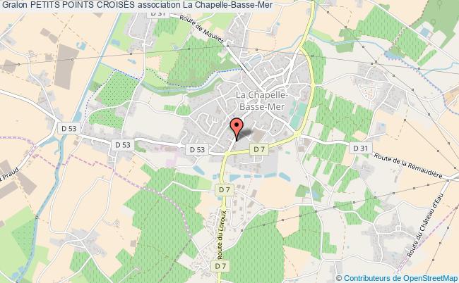 plan association Petits Points CroisÉs La    Chapelle-Basse-Mer