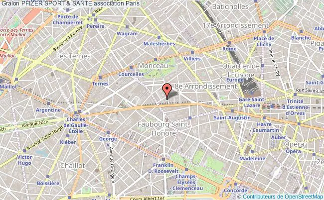 plan association Pfizer Sport & Sante Paris Cedex 14