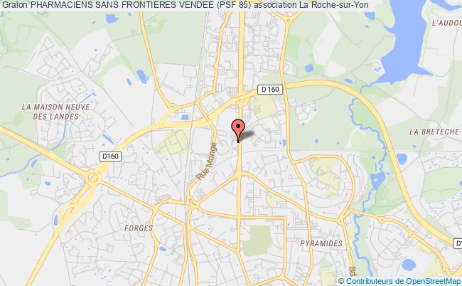 plan association Pharmaciens Sans Frontieres Vendee (psf 85) La    Roche-sur-Yon