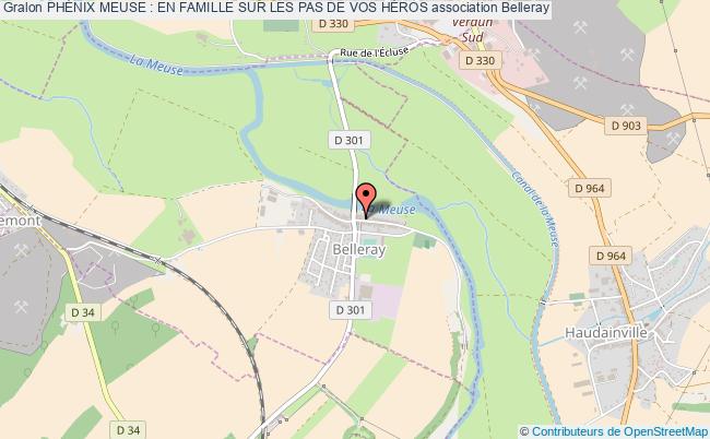 plan association PhÉnix Meuse : En Famille Sur Les Pas De Vos HÉros Belleray