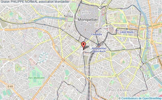 plan association Philippe Normal Montpellier