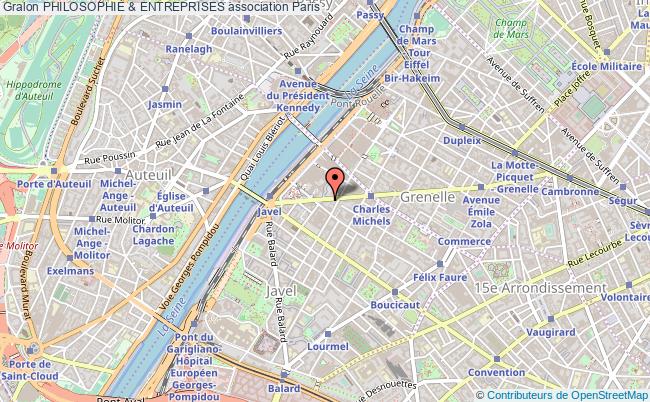 plan association Philosophie & Entreprises Paris