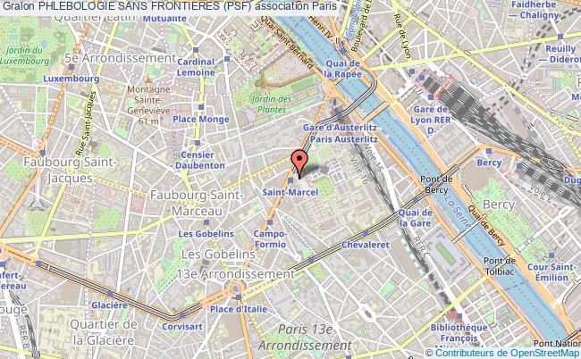 plan association Phlebologie Sans Frontieres (psf) Paris