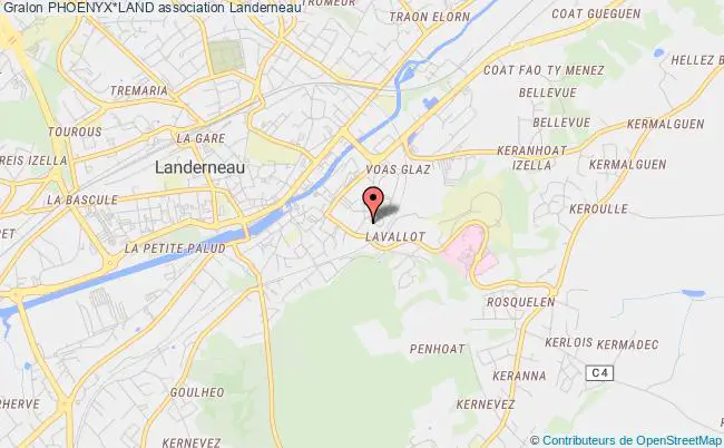 plan association Phoenyx*land Landerneau