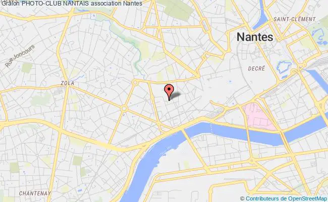 plan association Photo-club Nantais Nantes