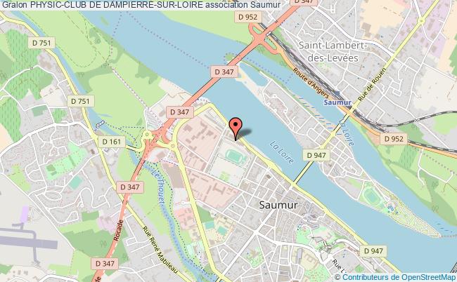 plan association Physic-club De Dampierre-sur-loire Saumur