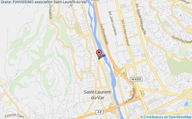 plan association Pianissimo Saint-Laurent-du-Var