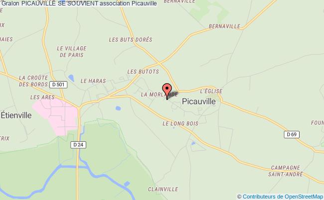 plan association Picauville Se Souvient Picauville