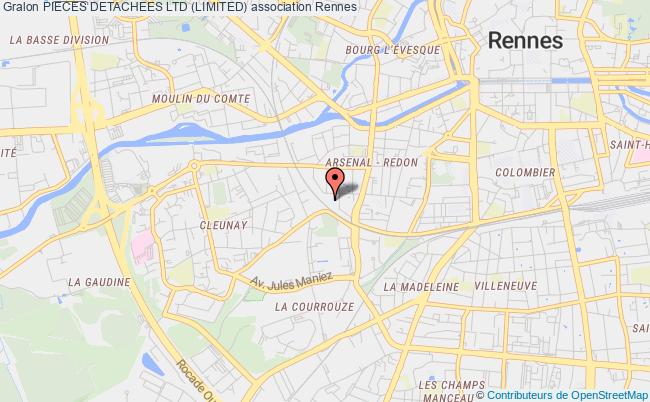 plan association Pieces Detachees Ltd (limited) Rennes