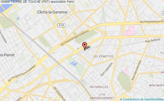 plan association Pierre De Touche (pdt) Paris