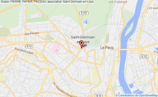 plan association Pierre Papier Pinceau Saint-Germain-en-Laye