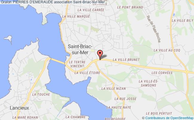 plan association Pierres D'emeraude Saint-Briac-sur-Mer