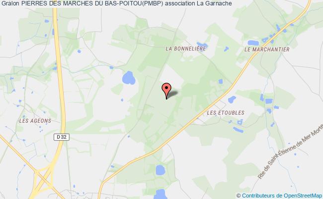 plan association Pierres Des Marches Du Bas-poitou(pmbp) La    Garnache