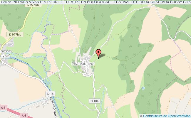 PIERRES VIVANTES POUR LE THEATRE EN BOURGOGNE - FESTIVAL DES DEUX CHATEAUX BUSSY-CHATEAUNEUF