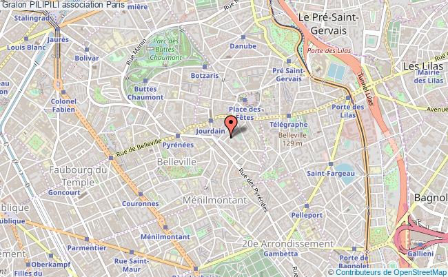 plan association Pilipili Paris