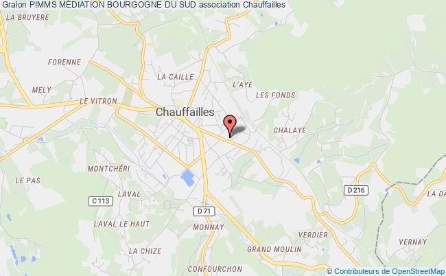 plan association Pimms MÉdiation Bourgogne Du Sud Chauffailles