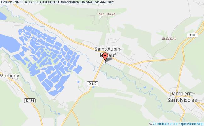 plan association Pinceaux Et Aiguilles Saint-Aubin-le-Cauf
