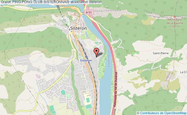 PING-PONG CLUB SISTERONNAIS